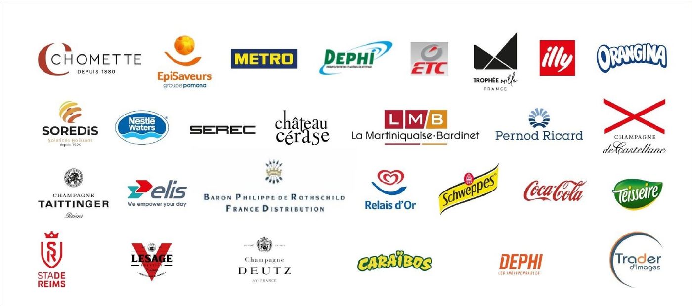 Logos des partenaires du Groupe RD